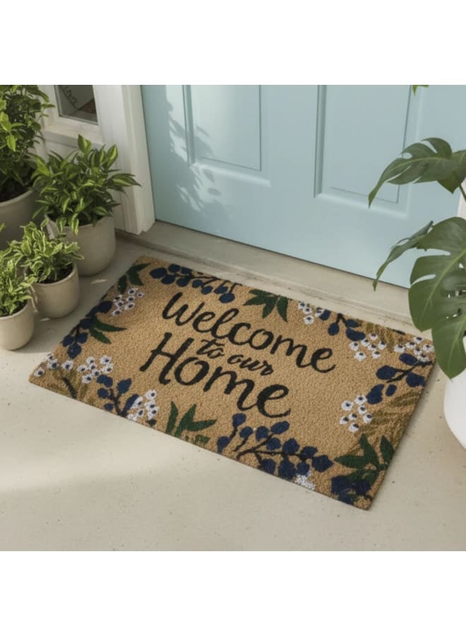 دعّاسة ترحيب زرقاء